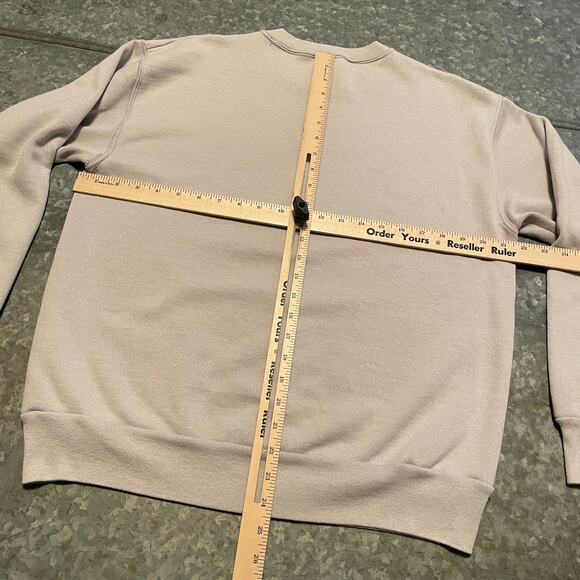 Vintage Christmas Sweatshirt Mens Large USA I Can Bearly Wait Til Bear Tree 90s - Picture 8 of 10